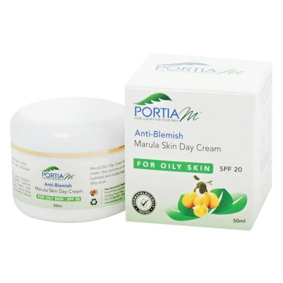 Portia M Anti-blemish Marula Skin Day Cream For Oily Skin | 50ml - Image 1