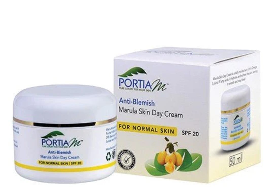 Portia M Anti-blemish Marula Skin Day Cream For Normal/combination Skin | 50ml - Image 1