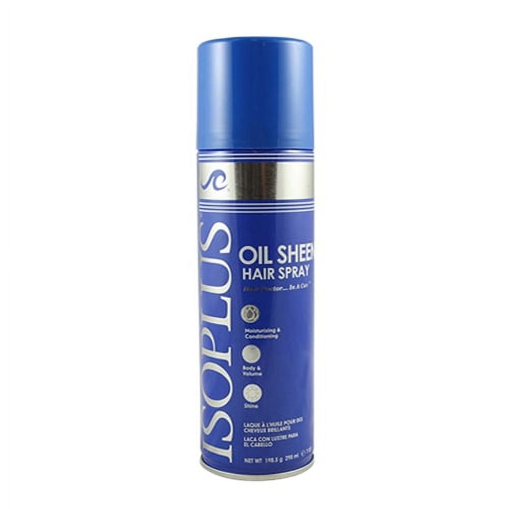 Isoplus Oil Sheen Regular Conditioning Hair Spray | 7 Oz - Image 1