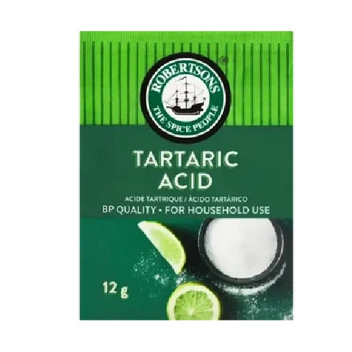 Robertsons Tartaric Acid | 100g - Image 1