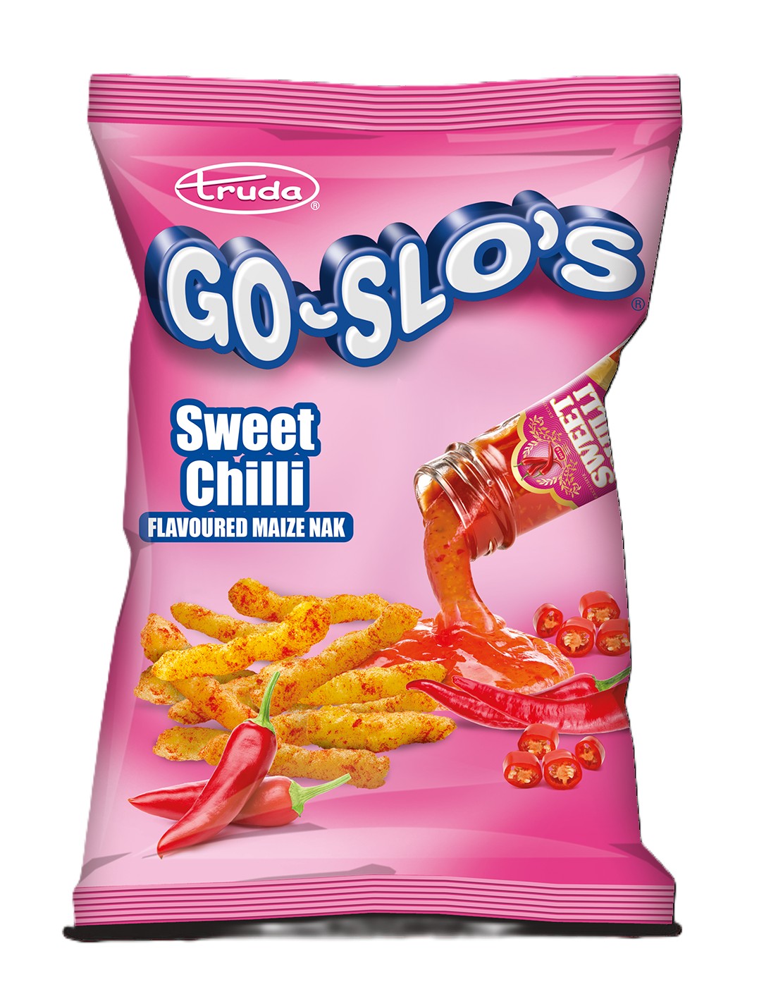 Truda Go-slo's Sweet Chilli Flavoured Maize Naks - Image 1
