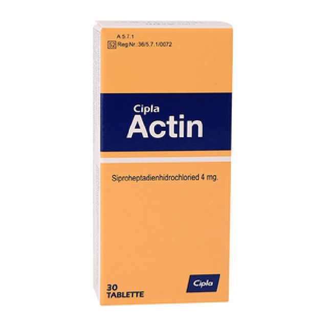 Cipla Actin 30 Tablets | 4mg - Image 1