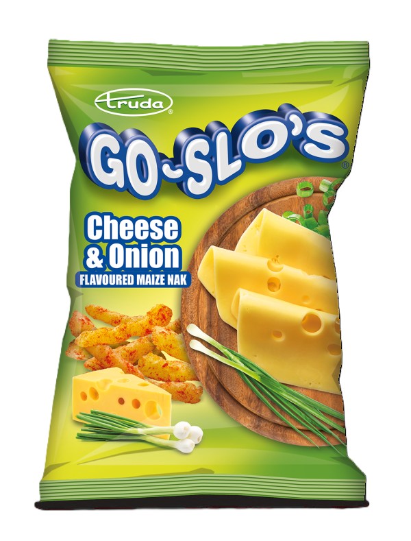 Truda Go-slo's Cheese & Onion Flavoured Maize Naks - Image 1