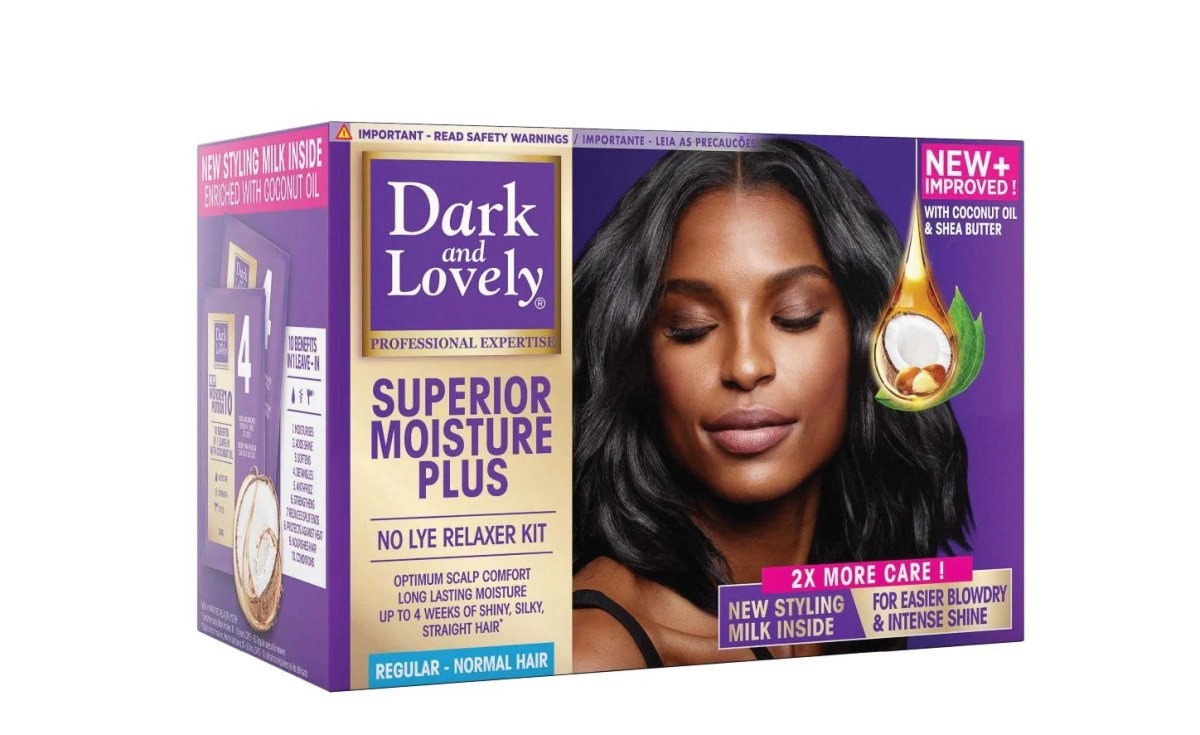 Dark & Lovely Superior Moisture Plus No-lye Relaxer - Image 1