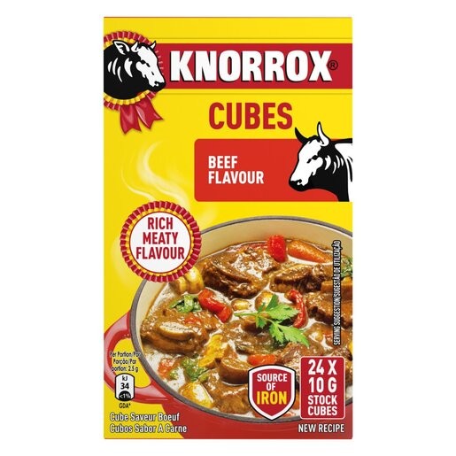 Knorrox Beef Stock Cubes | 24 X 10g - Image 1