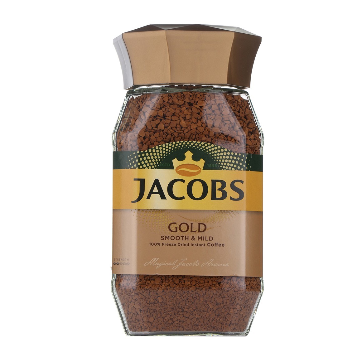 Jacobs Gold Freeze-dried Instant Coffee | 200g - Image 1
