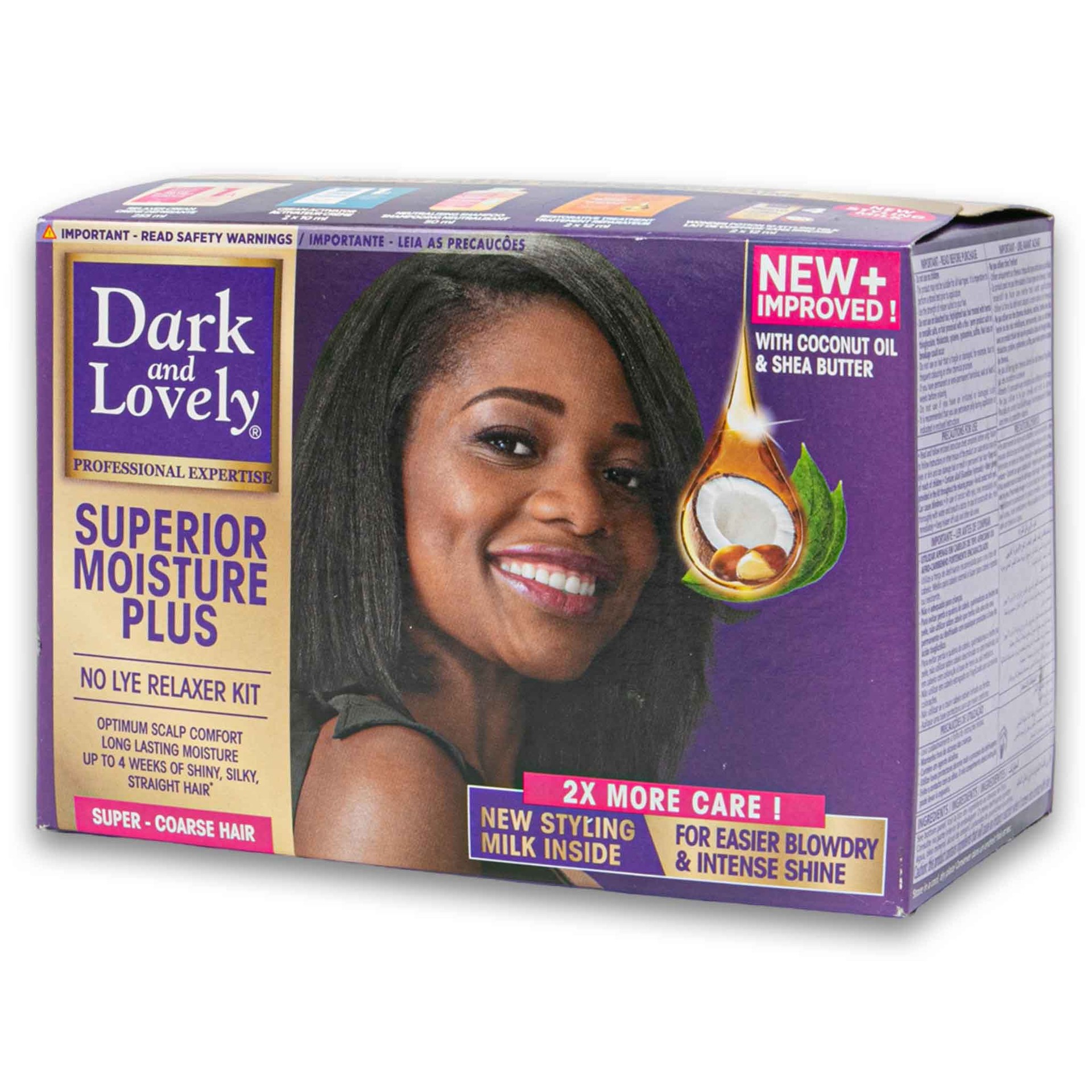 Dark & Lovely Superior Moisture Plus No-lye Relaxer | Super - Coarse Hair - Image 1